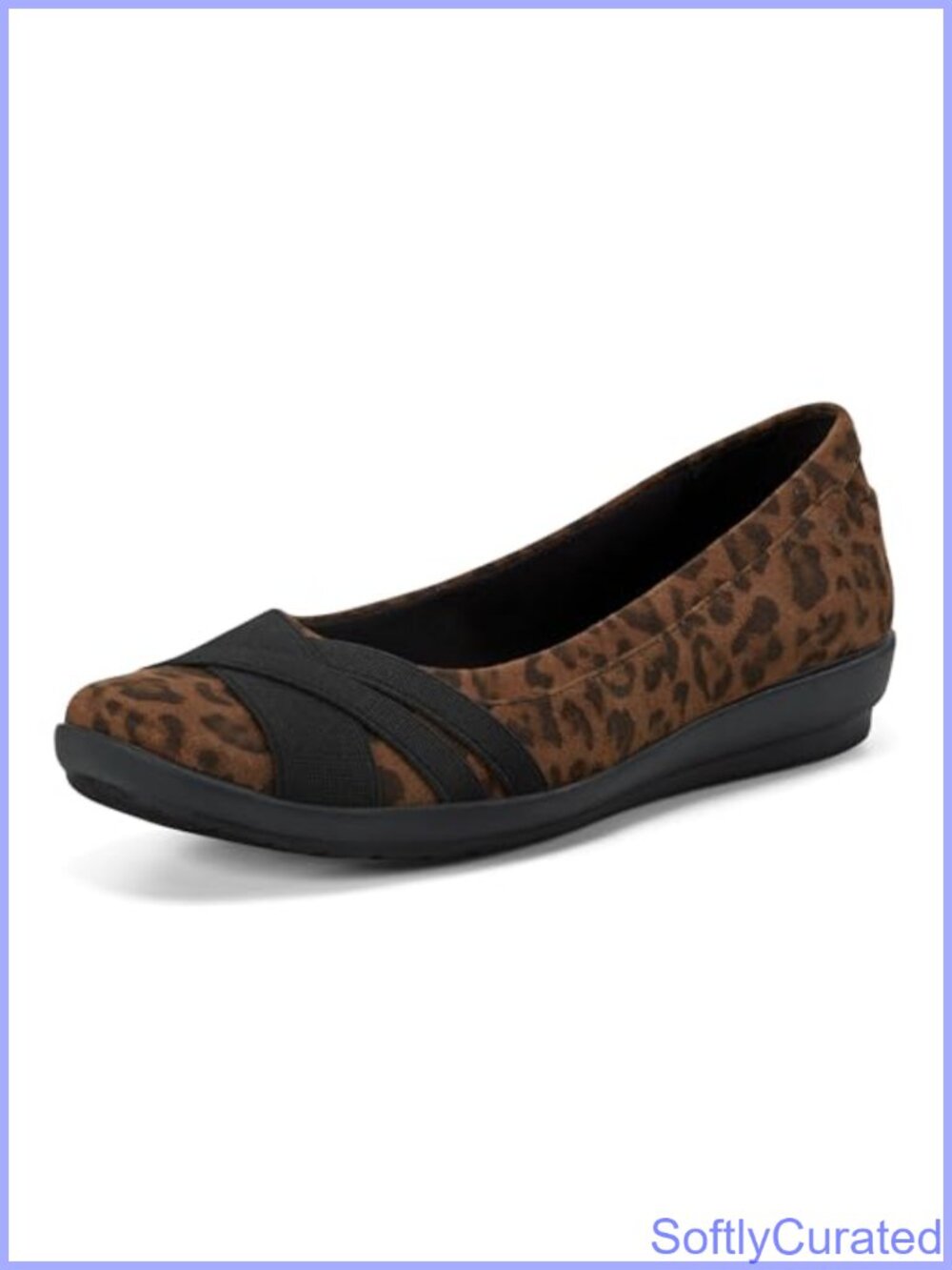 Easy Spirit Acasia Slip-On Flats Round Toe Flexible Comfort Shoes